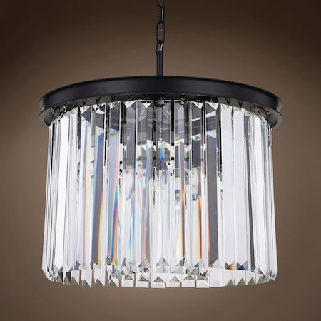 Prism Framed Mercury Glass Chandelier 4 Light Shades of Prism Framed Mercury Glass Chandelier 4 Light Shades of
